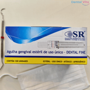 Agulha descartável curta 30G SR 100un