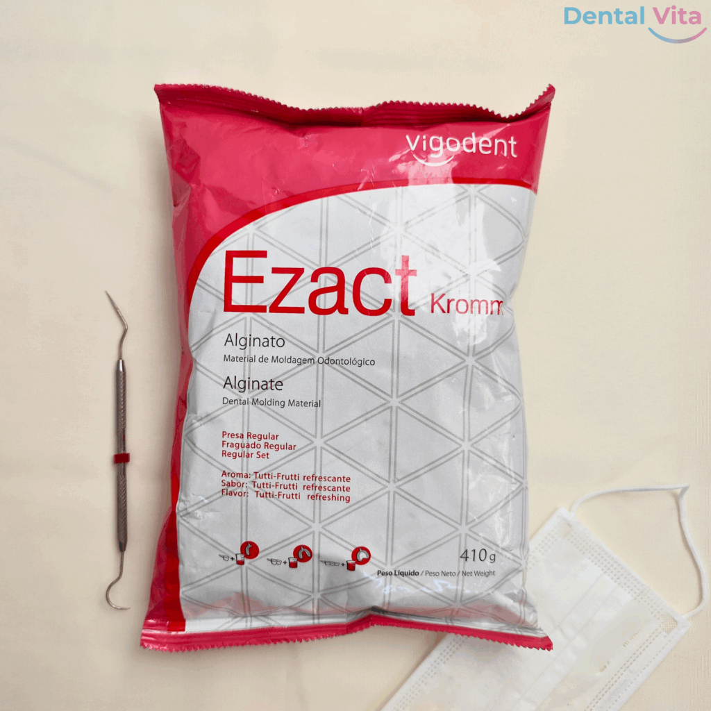 Alginato Ezact Kromm tutti-frutti Vigodent 410g