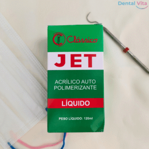 Resina acrílica autopolimerizável liquida incolor Jet clássico 120ml