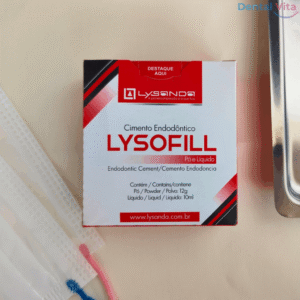Cimento endodôntico Lysofill kit Lysanda 12g 10ml
