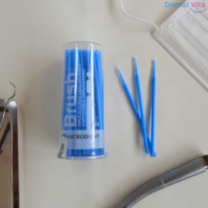 Aplicador descartável microbrush Microdont 100un.