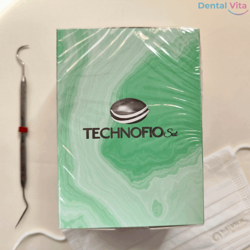 Fio de sutura nylon 3-0 agulhado 1.5 Technofio 24un. - Imagem 2